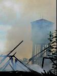 Foto: Spłonęła stodoła sióstr benedyktynek