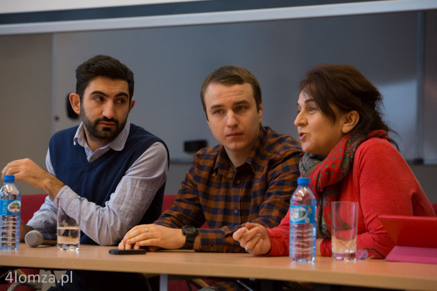 Gagik Grigoryan z Gruzji, Stanislav Bieliei z Ukrainy i Larisa Suleymanova z Czeczenii