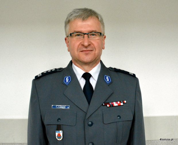 Inspektor Eligiusz Kubicki (fot. KWP Białystok)