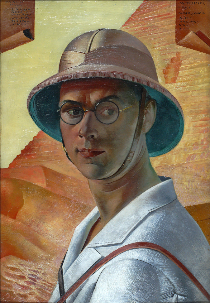 Ludomir Sleńdziński, Autoportret, 1928