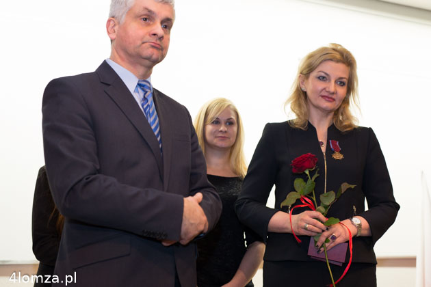Bohdan Paszkowski i dr Agnieszka Muzyk
