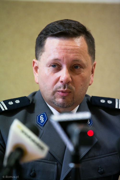 Mł. insp. Robert Górecki były już zastępca Komendanta Miejskiego Policji w Łomży