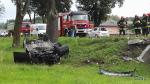 Foto: Wypadek na drodze Łomża - Zambrów