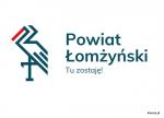 Foto: Bocian w nowym logo Powiatu Łomżyńskiego