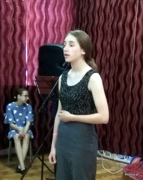 Beata Możejko z Porzecza na Białorusi zwyciężyła w XIV konkursie recytatorskim „Miejsce na wiersz”