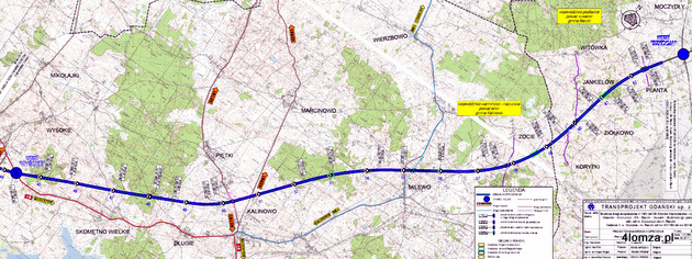 Droga ekspresowa S61 odcinek Wysokie - Raczki (pomiędzy Ełkiem a Suwałkami)