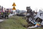 Foto: Śmiertelny wypadek na drodze do Ostrołęki