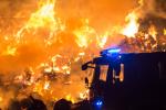 Foto: Pożar chlewni pod Zambrowem