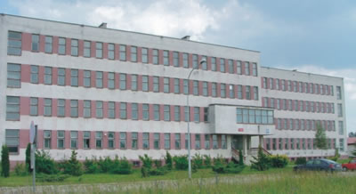 Budynek PWSIiP w Łomży
