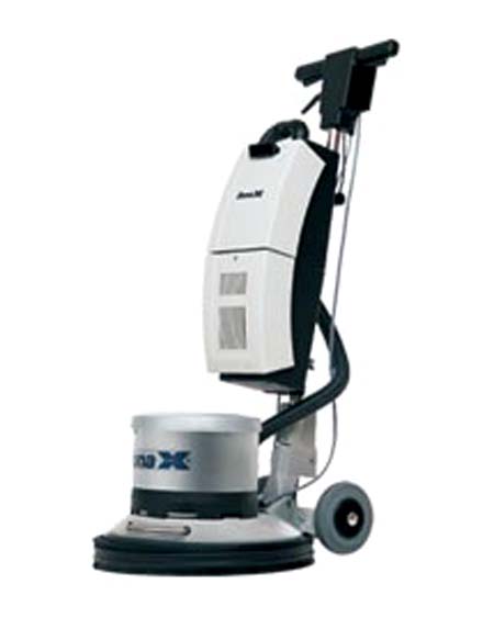 Bona Buffer
Dane techniczne : moc silnika 1,6 kW, średnica dysku 430 mm, masa całkowita 40 kg. z obciążeniem, obroty dysku 120 obr./min