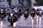 Foto: Motocykliści opanowali Jedwabne - fotogaleria