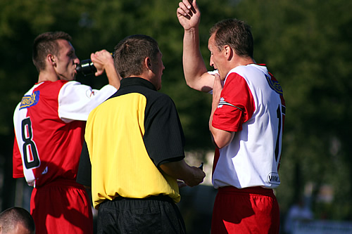 Marcin Grabowski, sędzia i Zbigniew Kowalski
