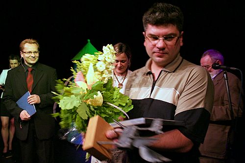 Przedstwiciel Wrocławskiego Teatru Lalek