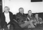Od lewej: Pani K. Serwatko, mąż Jan, wnuczek Paweł i Przemek