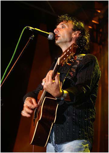 Rico Sanchez (Gipsy Kings) - Gościniec Łomżyński 2006 - fot. Adam Babiel