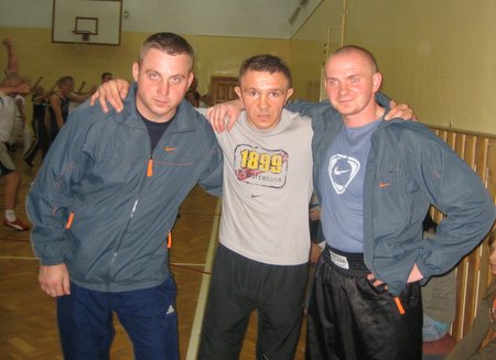 Dariusz Snarski i trenerzy BKS