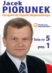 Foto: Jacek Piorunek kandydat do Sejmiku Województwa ...