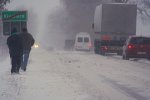 Foto: Kisielnica, trudne warunki na drodze 61