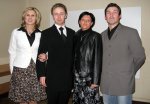 Ewa Kaszuba (ŁOK), dyrygent Wojciech Rodek, Ewelina Żebrowska (ŁOK) i Marek Osowiecki (ŁOK) (fot. Adam Gardocki)