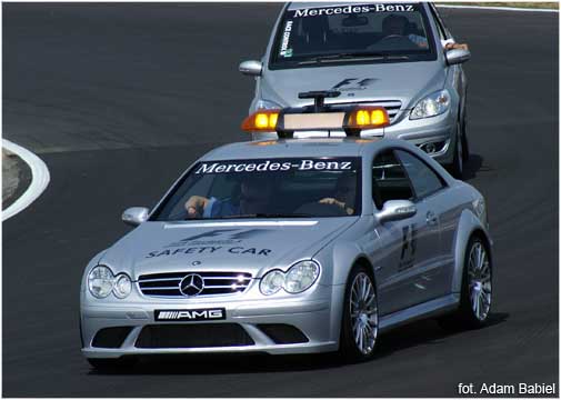 Safety Car, Mercedes AMG - fot. Adam Babiel