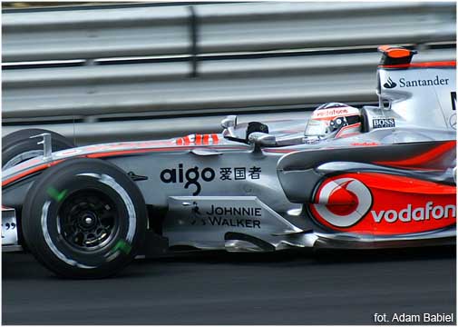 Fernando Alonso, McLaren Mercedes - fot. Adam Babiel