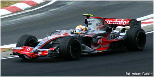 Lewis Hamilton, McLaren Mercedes - fot. Adam Babiel