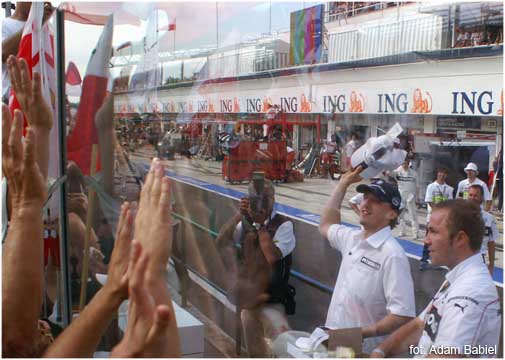 Robert Kubica, BMW Sauber - fot. Adam Babiel