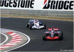 Foto: F. Alonso (McLaren ) i R. Kubica (BMW) - fot. Adam Babiel