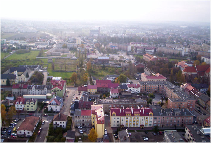 wysokość lotu około 100 m