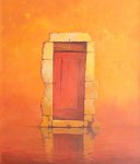 
Przejście I (2006r) - olej, płyta (+ rama), (74 x 84), 2500 zł