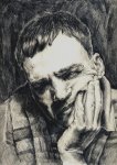 rysunek ołówkiem 21x30cm  1997