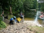 Auf schone Fluss Rospuda.