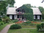 Uber 100- jahrige, ein Haus in Podlasie.