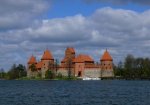 Świadek historii Obojga Narodów; Zamek Wielkich Książąt Litewskich na wyspie w Trokach.