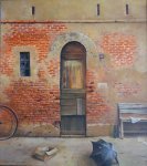 Pustki (2008r) – olej, płyta (+ rama), (75 x 85), 2500 zł