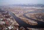 Foto: Załom Narwi, Stara Łomża - luty 2009 fot. Adam Babiel