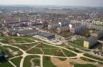 Foto: Łomża, osiedle Jantar - kiecień 2009 fot. Adam Babiel