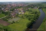 Foto: rzeka Narew u podnóża miasta - maj 2009 fot. Adam Babiel
