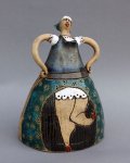 Justyna Łodzińska (Ceramik). Figurka baby. Wyróżnienie (kat. Inspiracja)