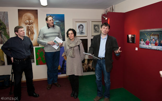 Jury: (od lewej) Jerzy Chaberek, Stanisław Zaszut, Teresa Adamowska, Marek Maliszewski