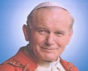 Portret beatyfikacyjny Jana Pawła II
