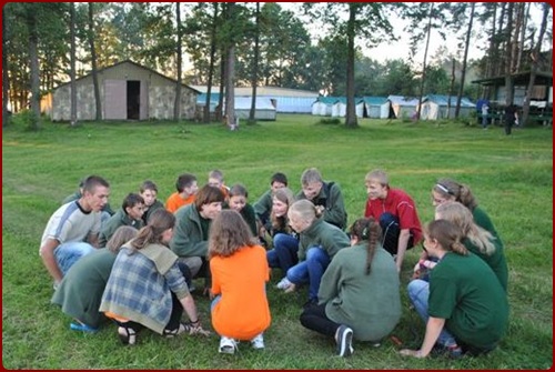 Obóz harcerski w Rydzewie 2011