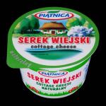 Foto: Serek Wiejski naturalny - cottage cheese - OSM Piątnica - fot. Adam Babiel