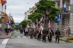 Foto: Ul. Dworna, przemarsz do katedry
