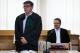Mecenas Remigiusz Fabiański i Marcin Sroczyński