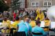 Stary Rynek, koncert Międzynarodowej Młodzieżowej Orkiestry Dętej „Wersalinka” i pokazy mażoretek