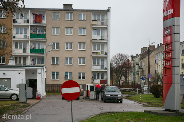 Stacja paliw przy ul. Wiejskiej
