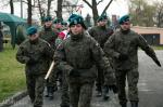 Foto: Kompania reprezentacyjna jednostki wojskowej w Giżycku