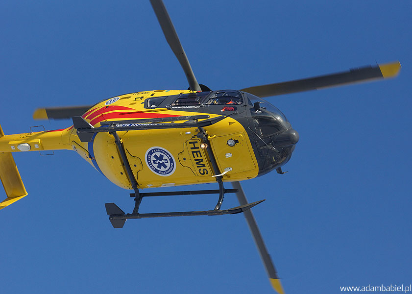 Lotnicze Pogotowie Ratunkowe - Eurocopter EC-135P-2 - fot. Adam Babiel 21.12.2012