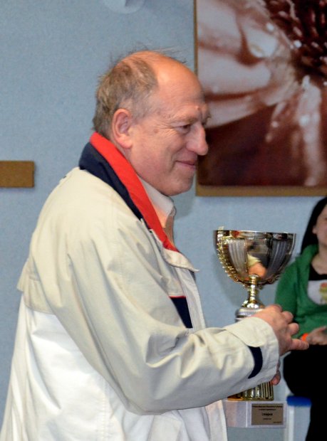 Vladimir Veremeichik zwycięzca VI Otwartych Mistrzostwach Województwa Podlaskiego w szachach błyskawicznych